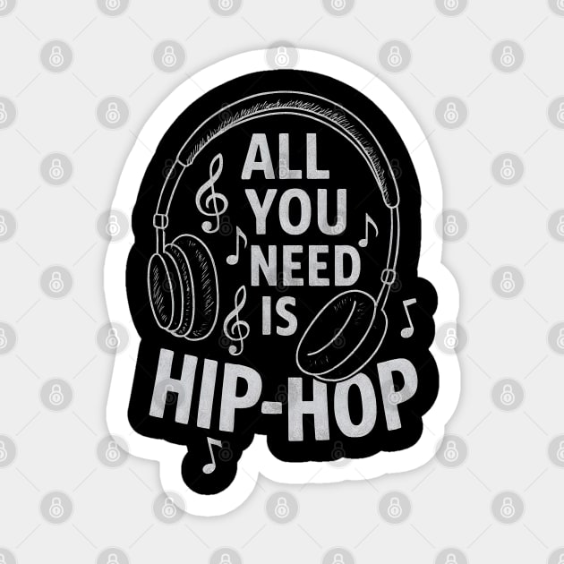 All You Need is Hip-hop Sticker by UrbanLifeApparel